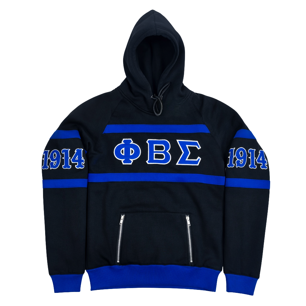 Phi Beta Sigma Black Hoodie