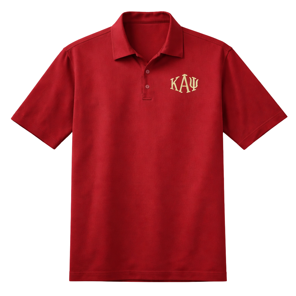 Kappa Alpha Psi DriFit Diamond 3-Letter Polo