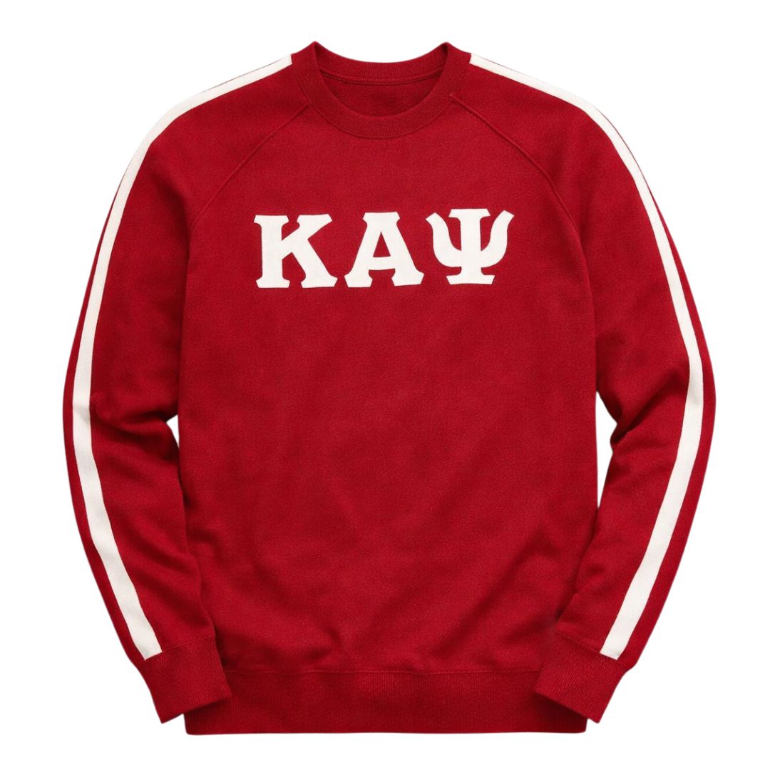 Kappa Alpha Psi 3-Letter Crewneck Sweater