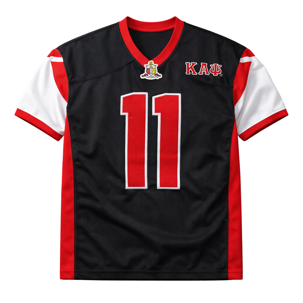 Kappa Black Football Jersey