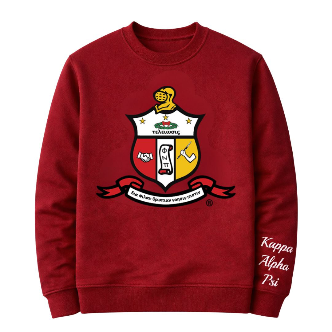 Kappa Coat of Arms Chenille Sweatshirt