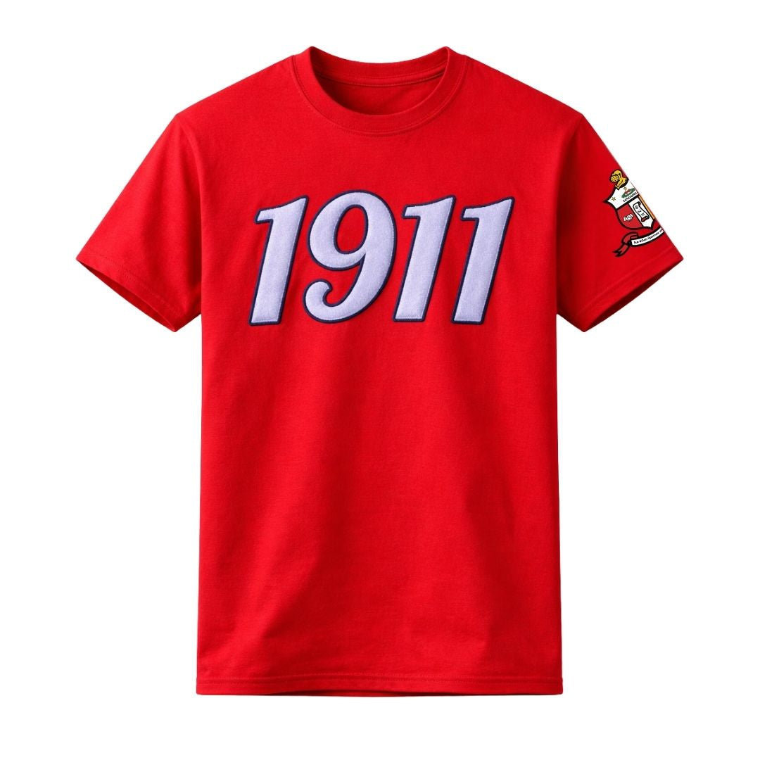 1911 Kappa Alpha Psi Chenille T-Shirt