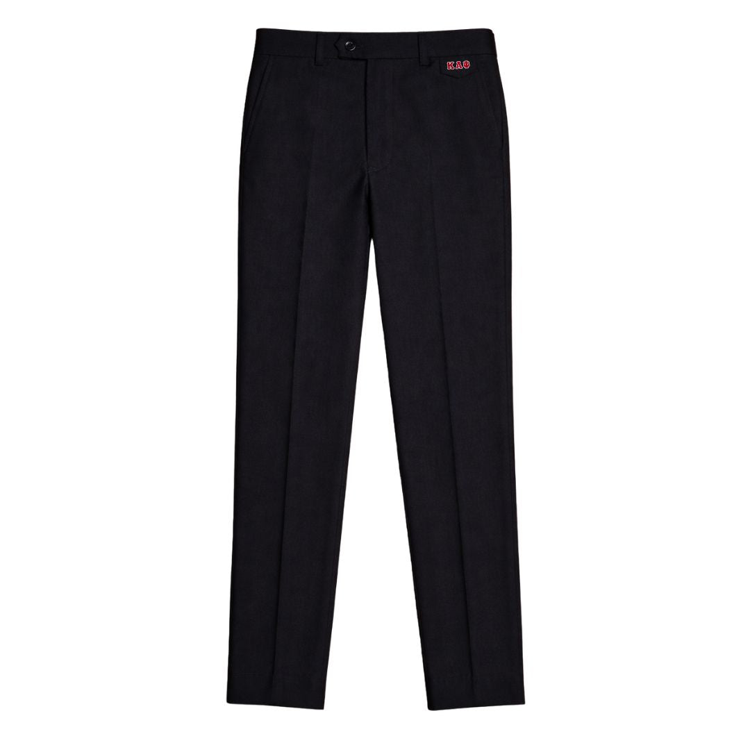Kappa Alpha Psi Flat Front Trousers (Black)