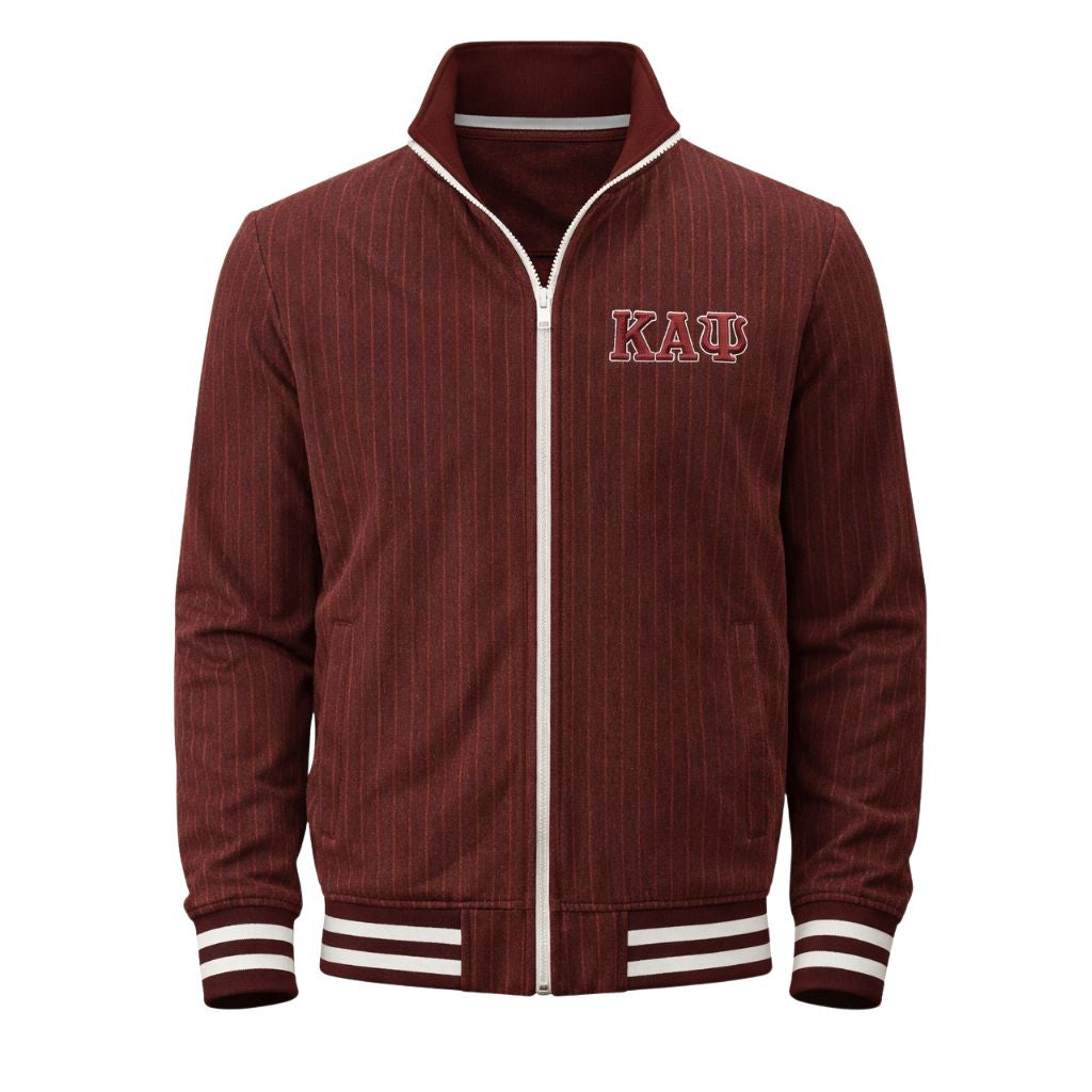 Kappa Alpha Psi 3-Letter Pinstripe Jacket
