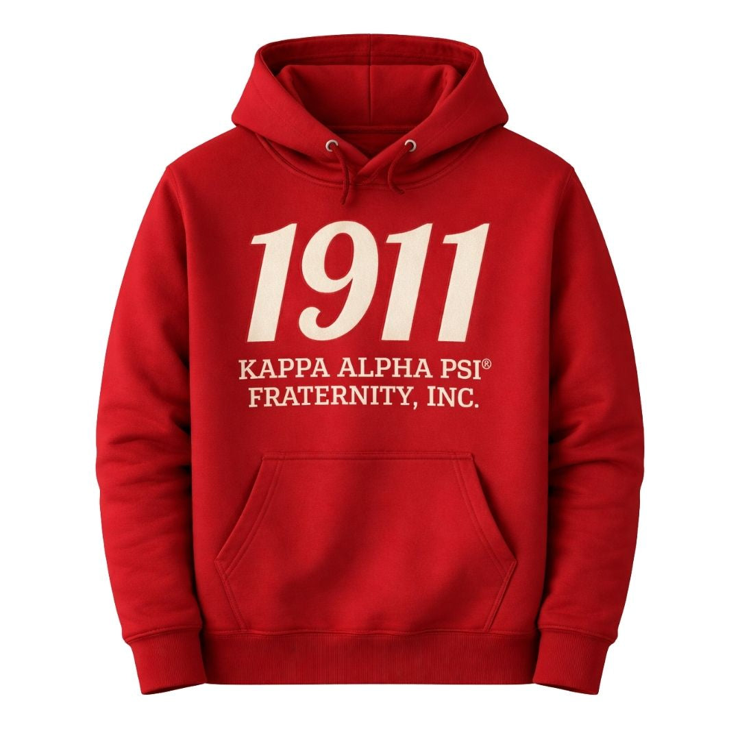 1911 Kappa Alpha Psi Chenille Hoodie