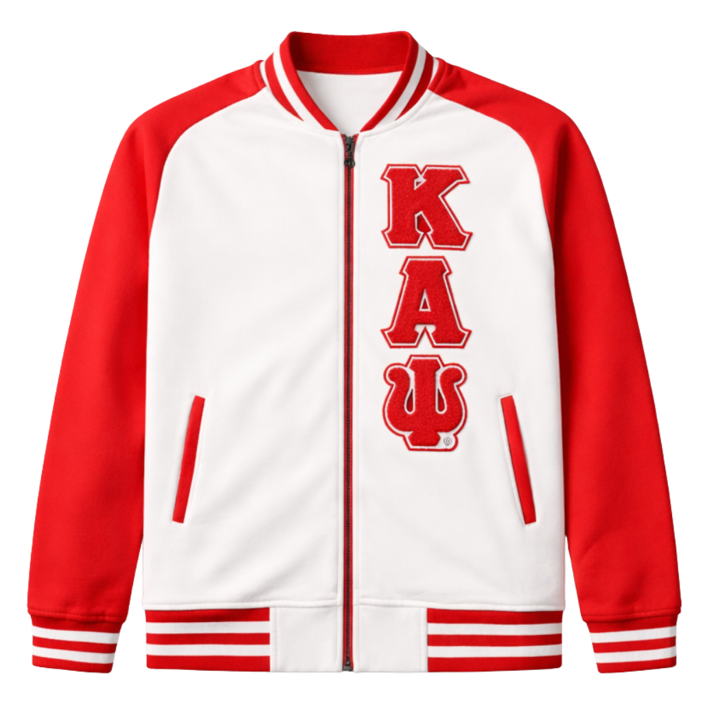 Kappa Red Varsity Fleece Jacket