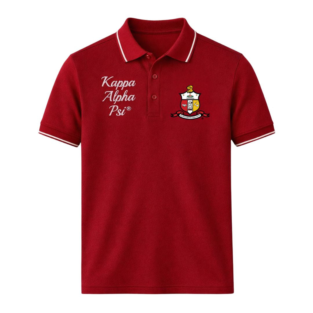 Kappa Crimson/Red Polo