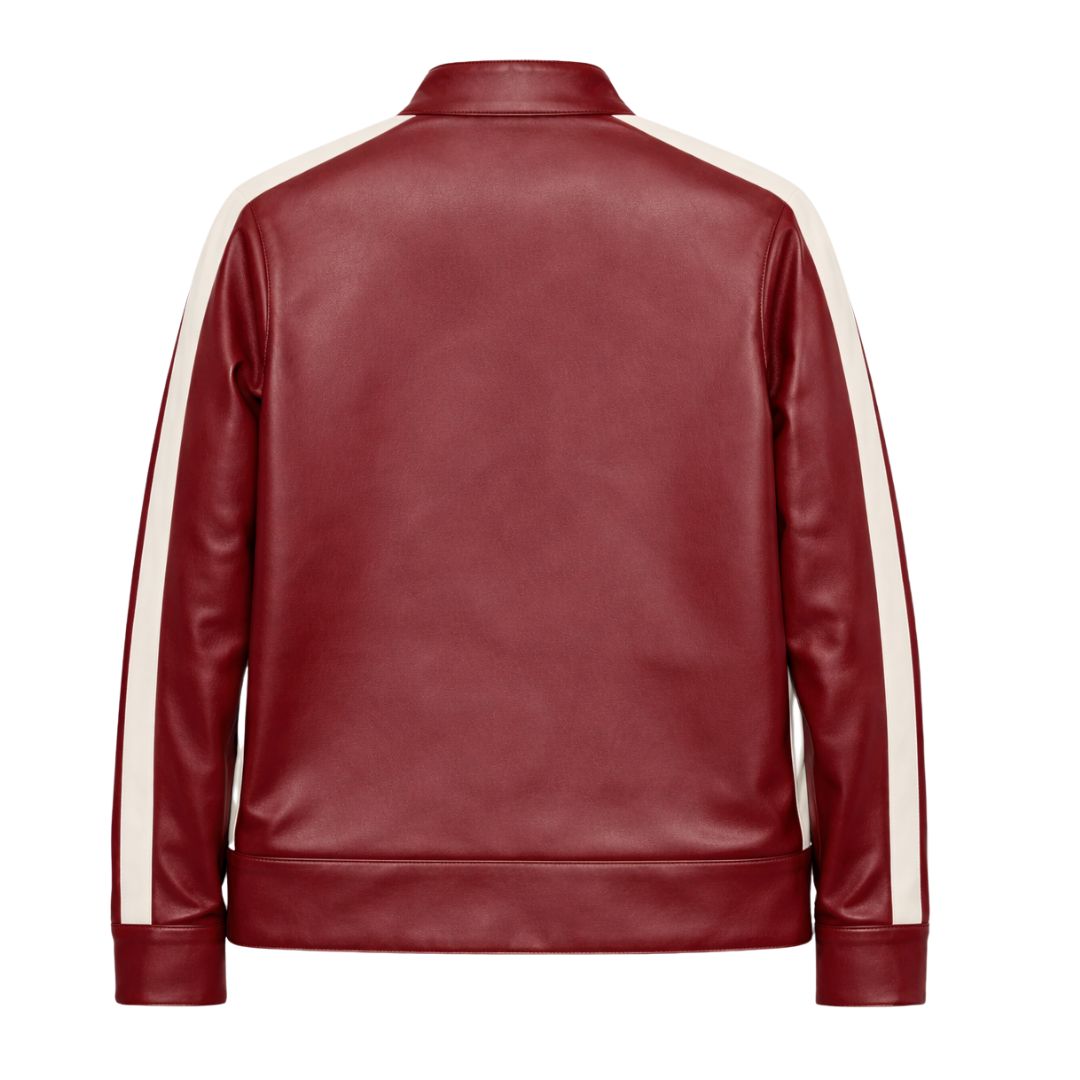 Kappa Alpha Psi Stripe Racing Jacket (Krimson)