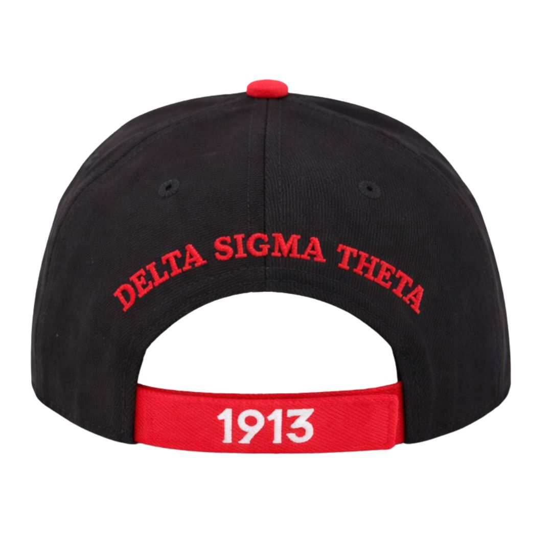 DST Letter Ball Cap Black