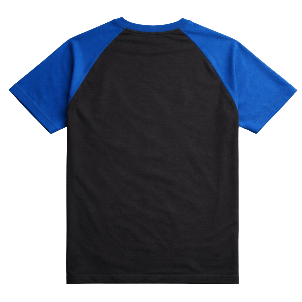 Blue/Black ΦΒΣ Raglan Chenille Tee