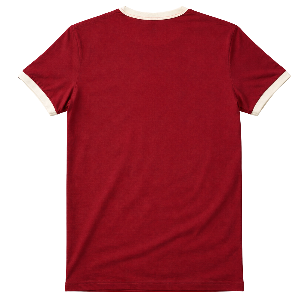 Kappa Alpha Psi Coat of Arms Ringer Tee (Krimson)