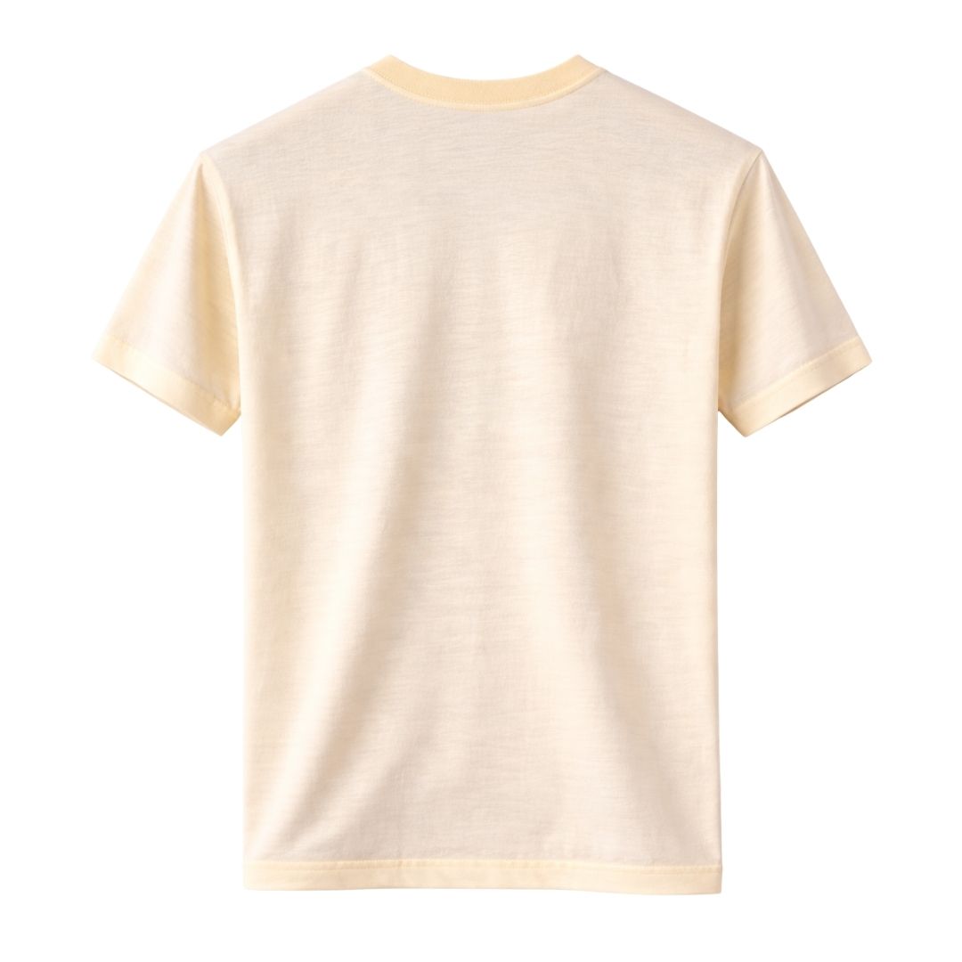 Nupe 1911 Sleeve Chenille Cream T-Shirt