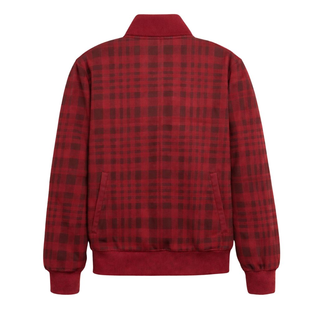 Kappa Alpha Psi 3-Letter Plaid Quarter Zip Pullover