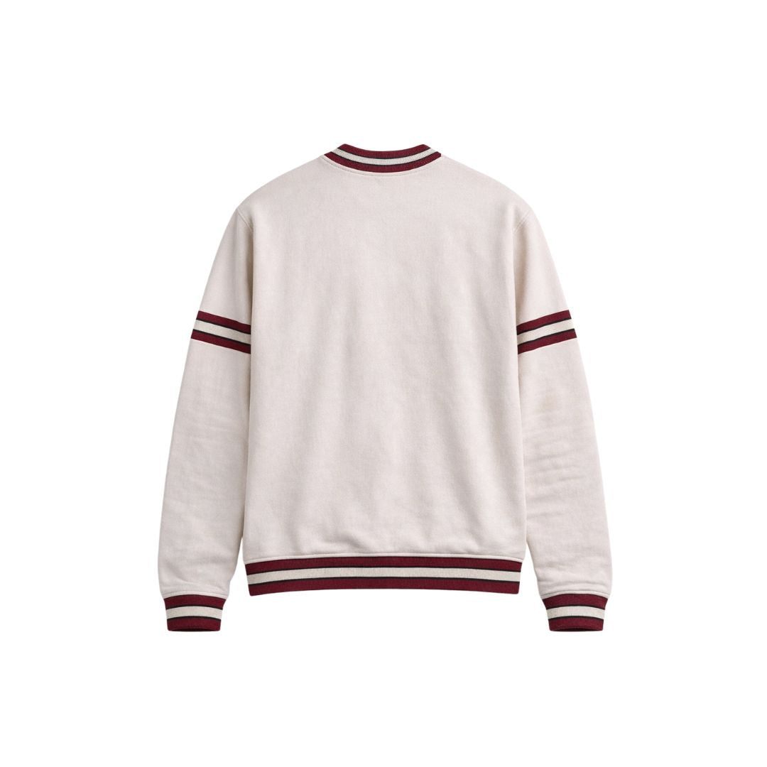 Kappa Neutral Crest Chenille Crewneck