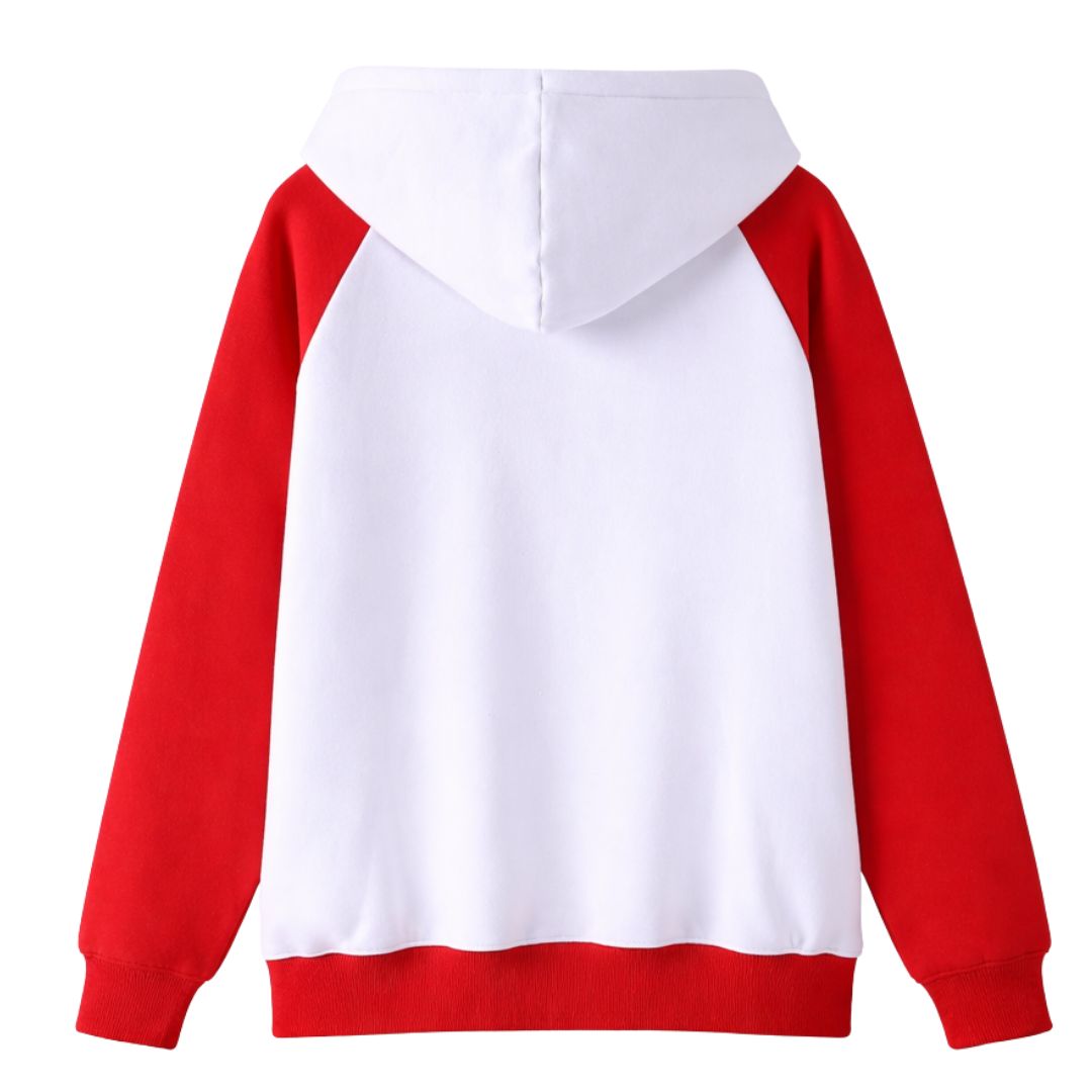 1911 Kappa Red/White Chenille Hoodie