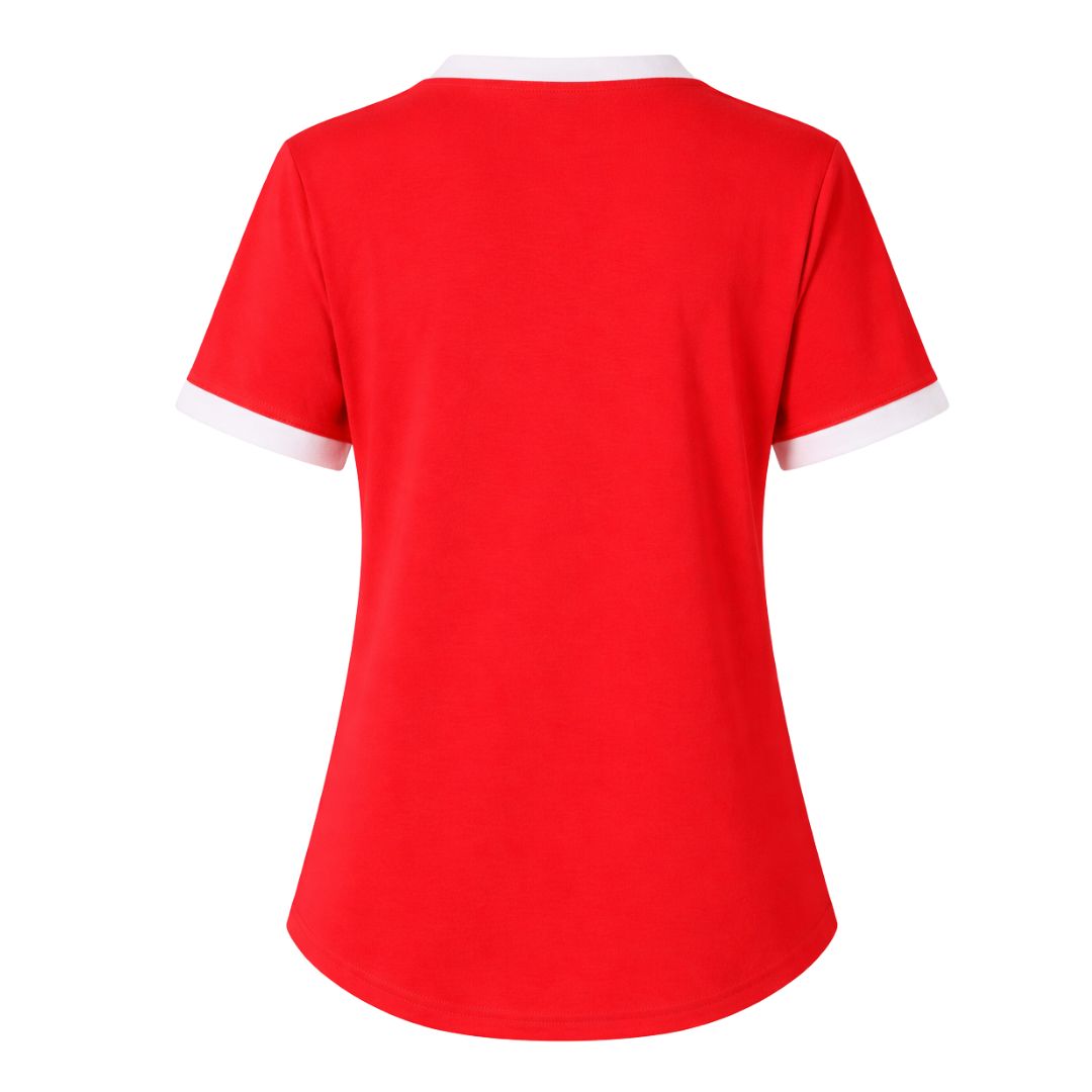Delta Red Premium Henley Shirt