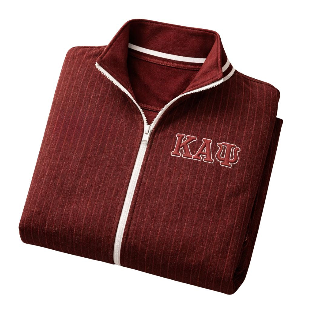 Kappa Alpha Psi 3-Letter Pinstripe Jacket