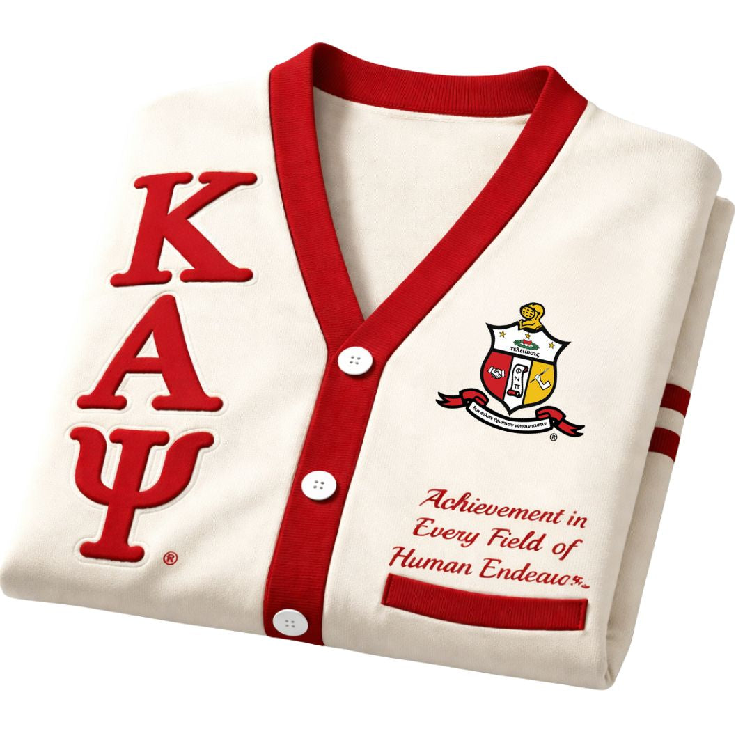 Kappa Cream Cardigan