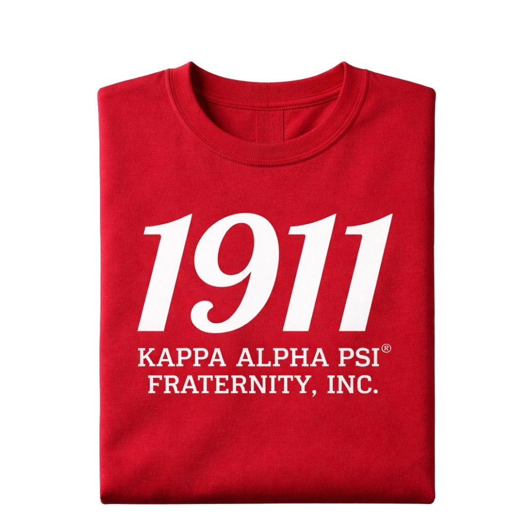 1911 Kappa Alpha Psi Chenille T-Shirt