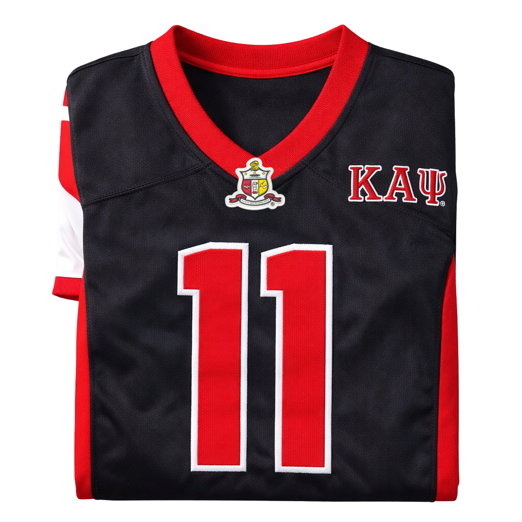 Kappa Black Football Jersey