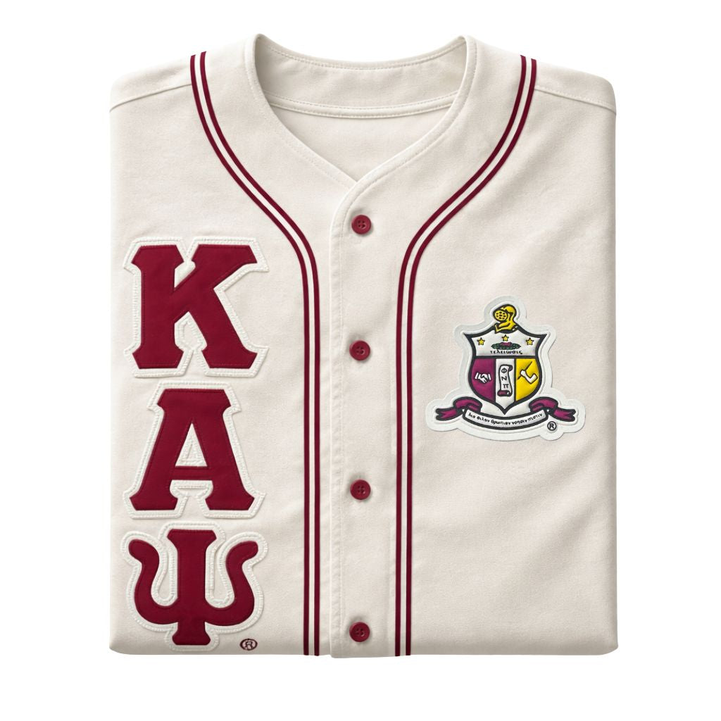 Kappa Cream Baseball Jersey