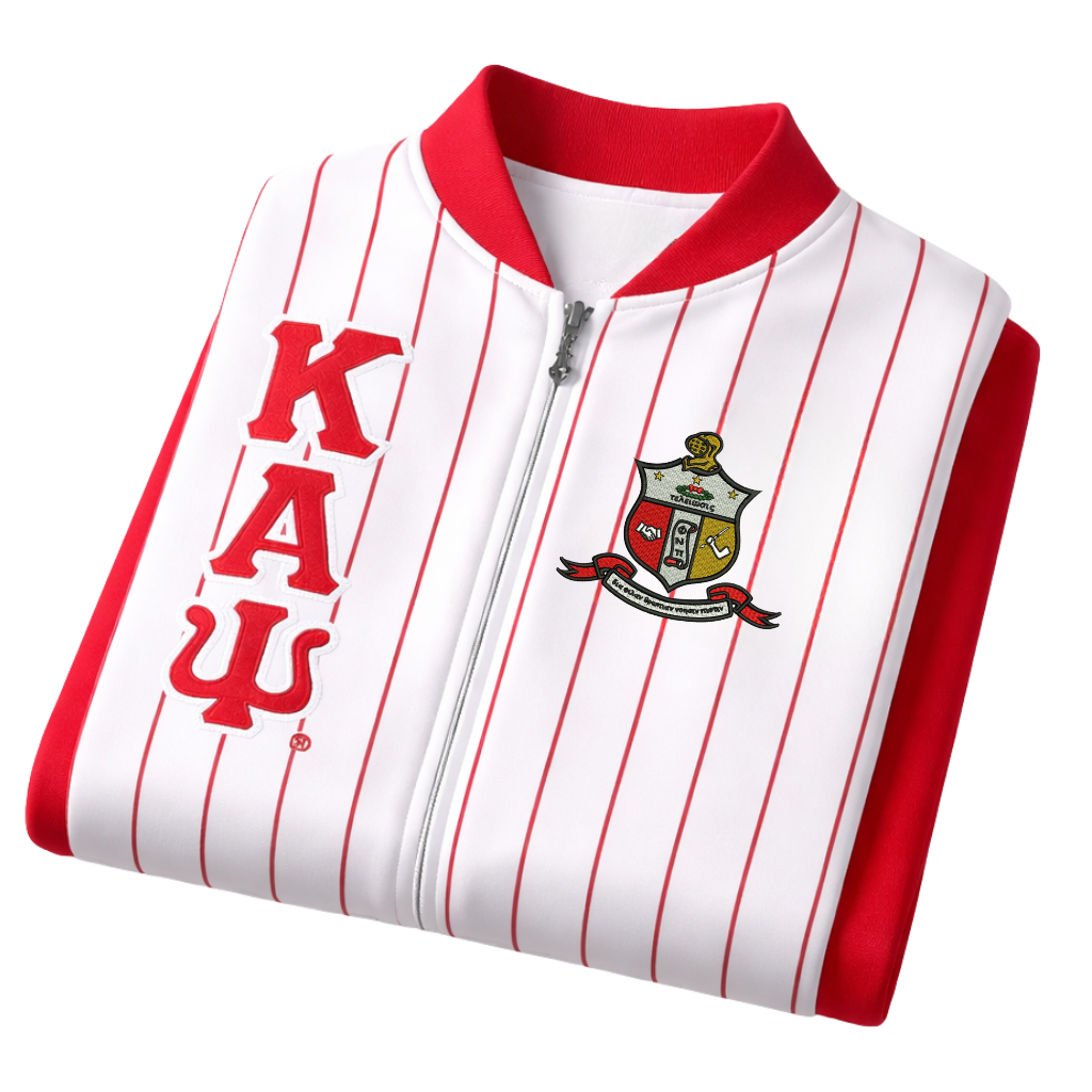 Kappa Pinstripe Tech Fleece Jacket