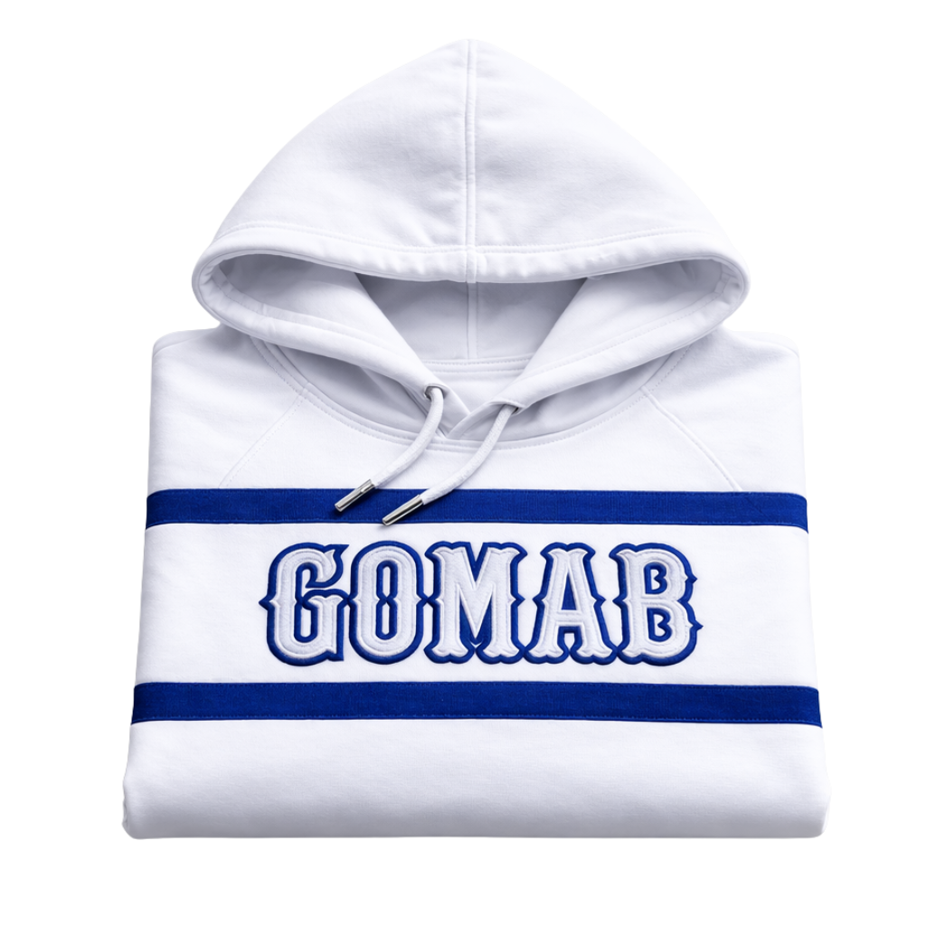 Phi Beta Sigma White GOMAB Hoodie