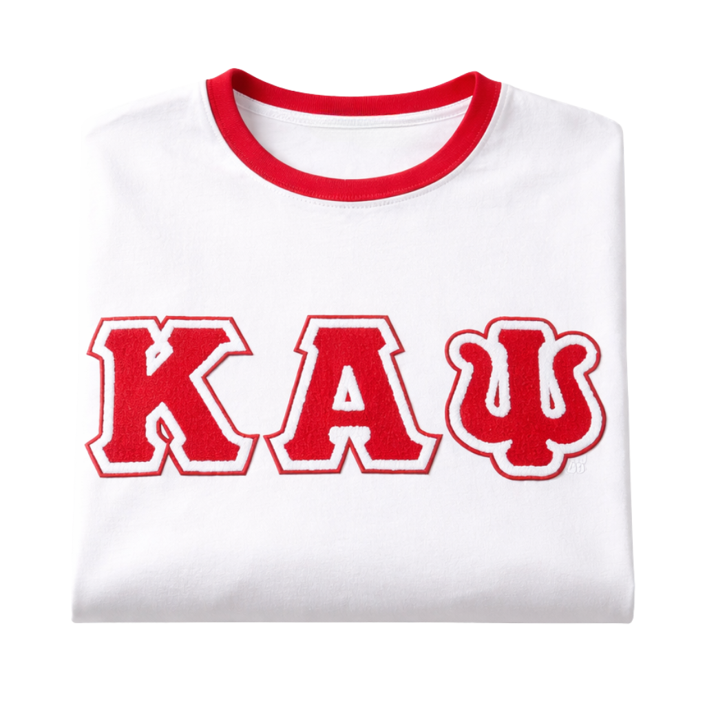 Kappa Chenille Letter Ringer Premium Shirt