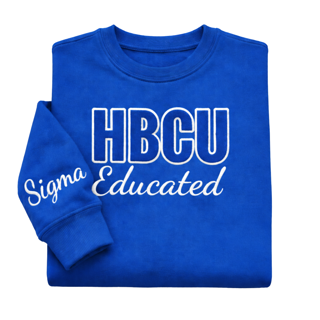 HBCU Sigma Chenille Sweatshirt