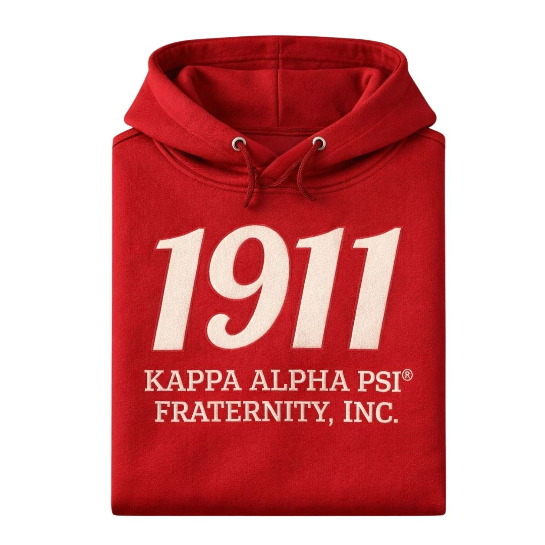 1911 Kappa Alpha Psi Chenille Hoodie