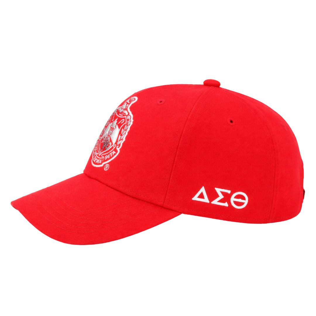 DST Crest Ball Cap Red