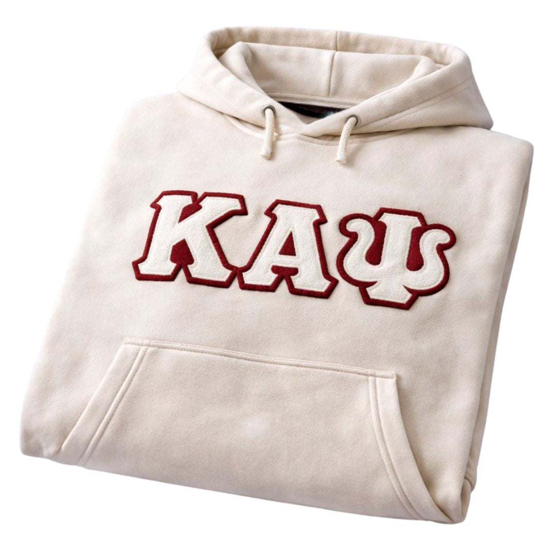 Kappa Krimson Kream Chenille Hoodie