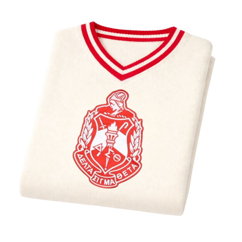 DST Wool V-Neck Sweater Ivory