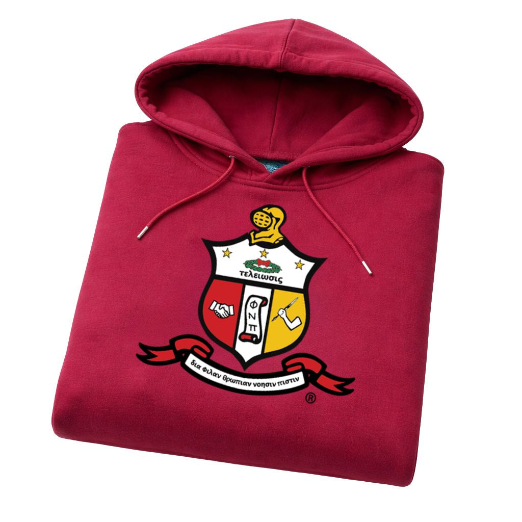 Kappa Crimson Chenille Crest Premium Hoodie