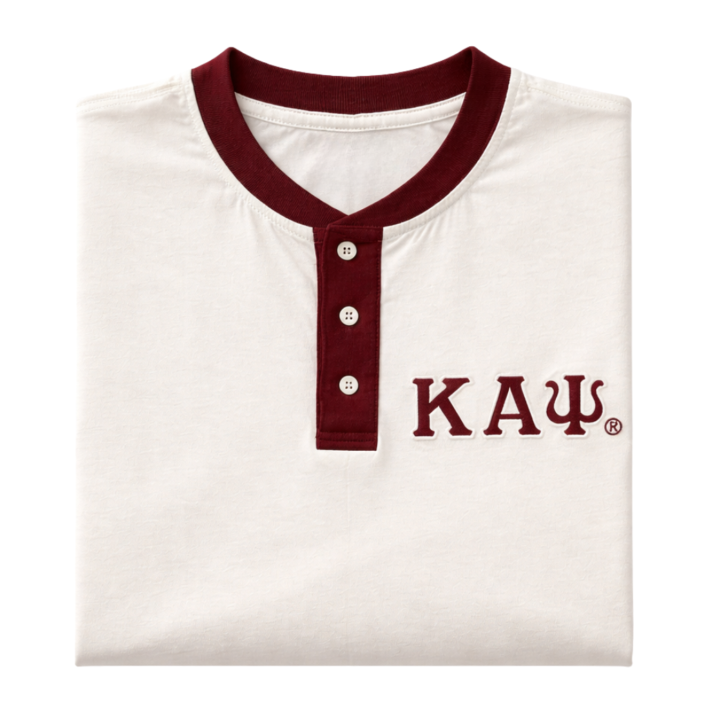 Kappa Kream Premium Henley Shirt