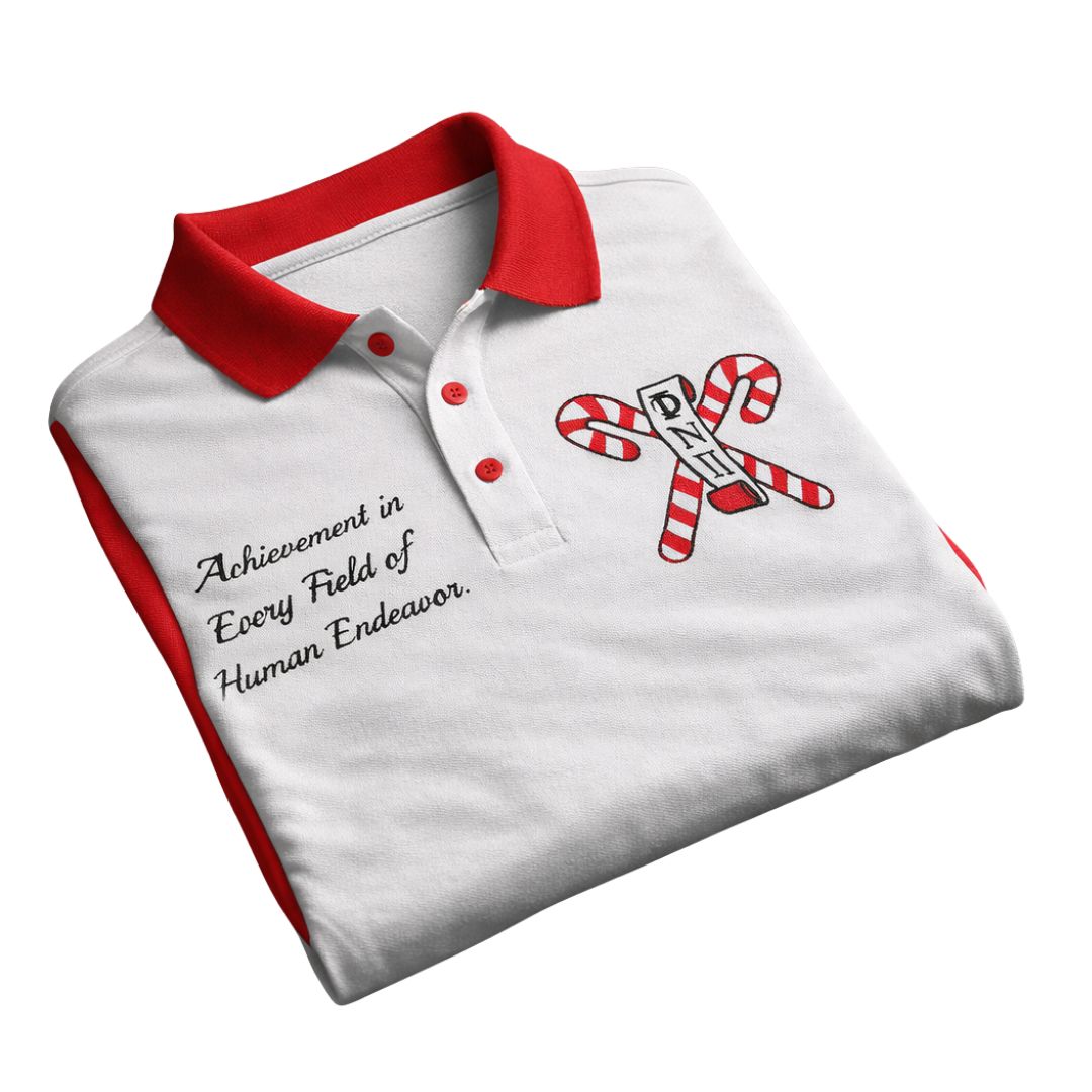 ΦΝΠ Canes White Polo