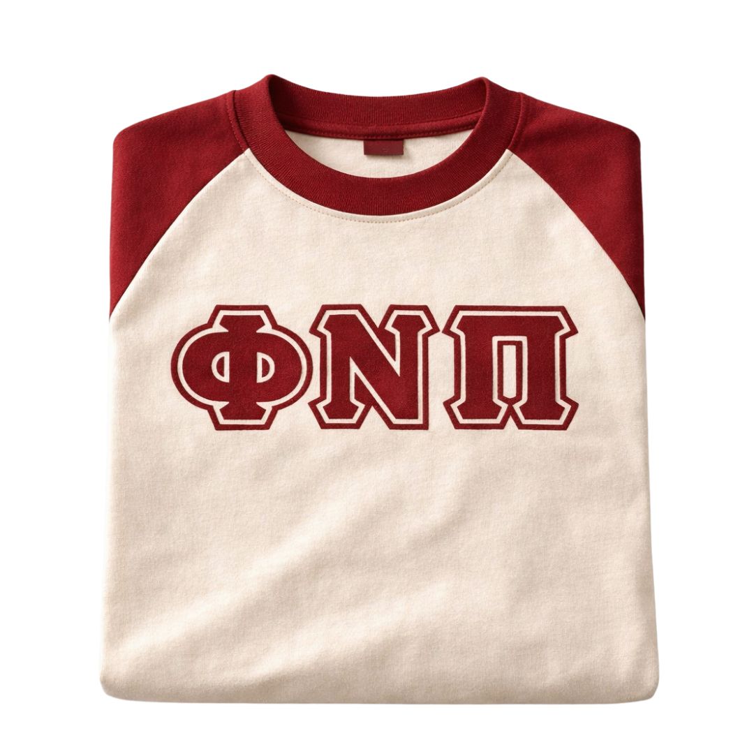 ΦΝΠ Raglan Chenille Tee