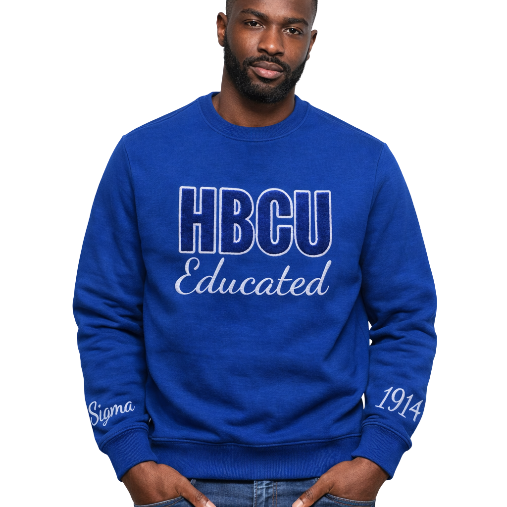 HBCU Sigma Chenille Sweatshirt