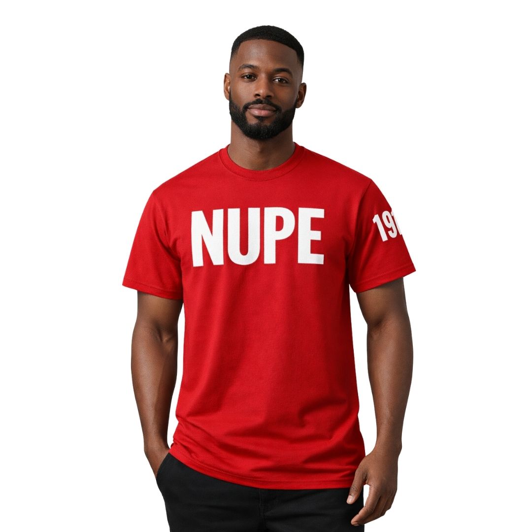 Nupe 1911 Sleeve Chenille Crimson T-Shirt