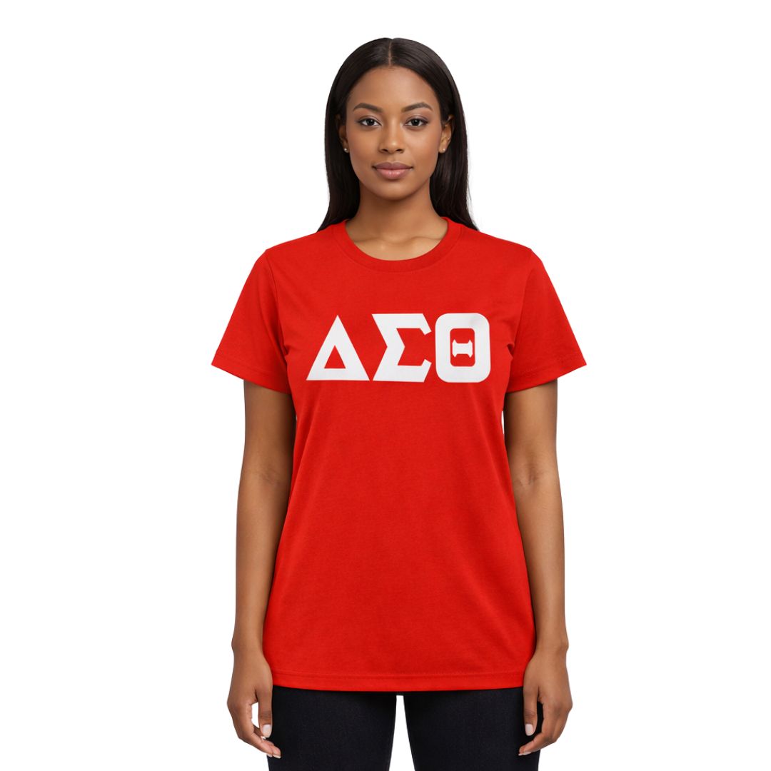 DST Glitter Dry Fit Tee Red