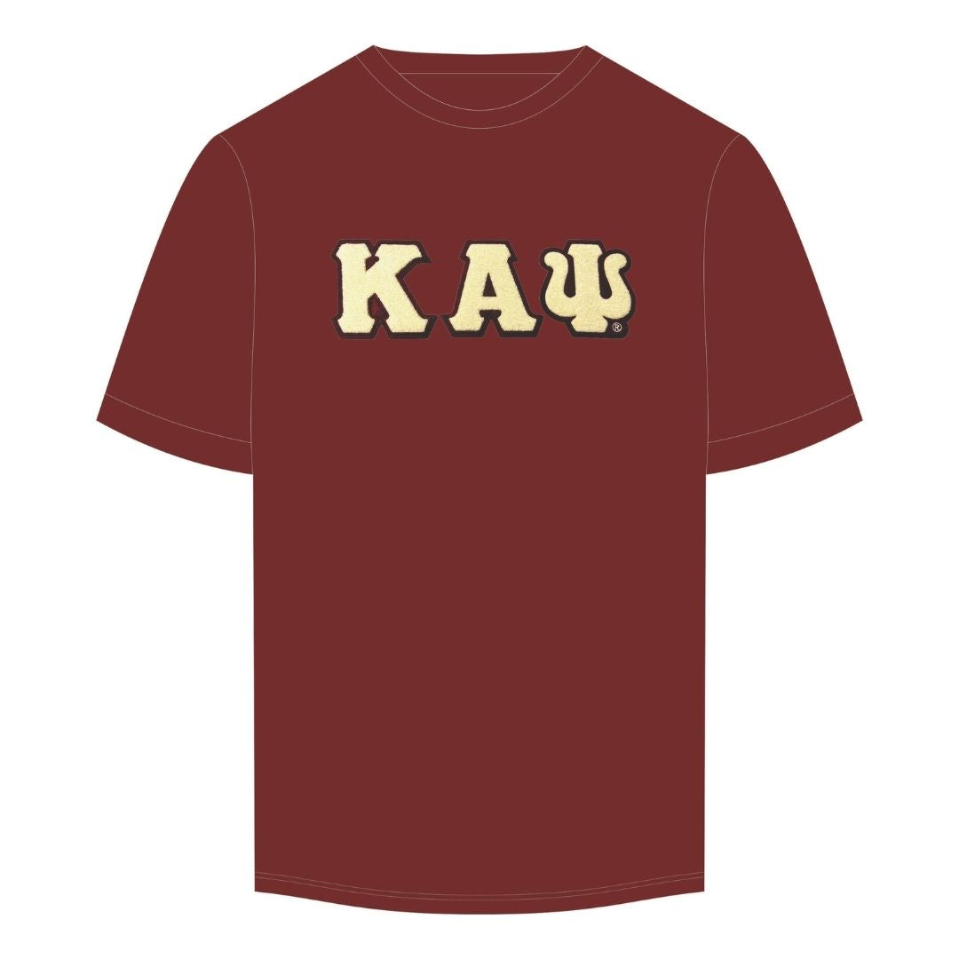 Kappa Cream Chenille Patch