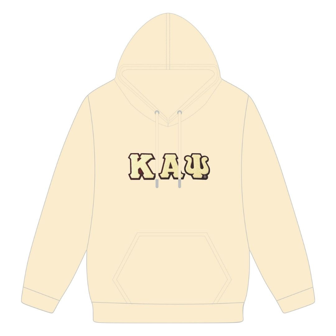 Kappa Cream Chenille Patch
