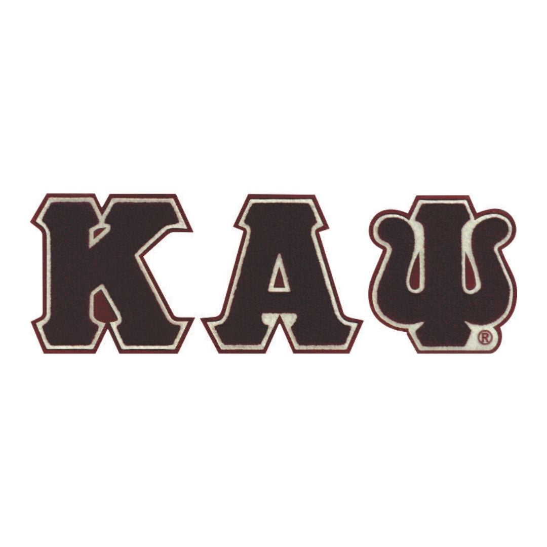Kappa Crimson Chenille Patch