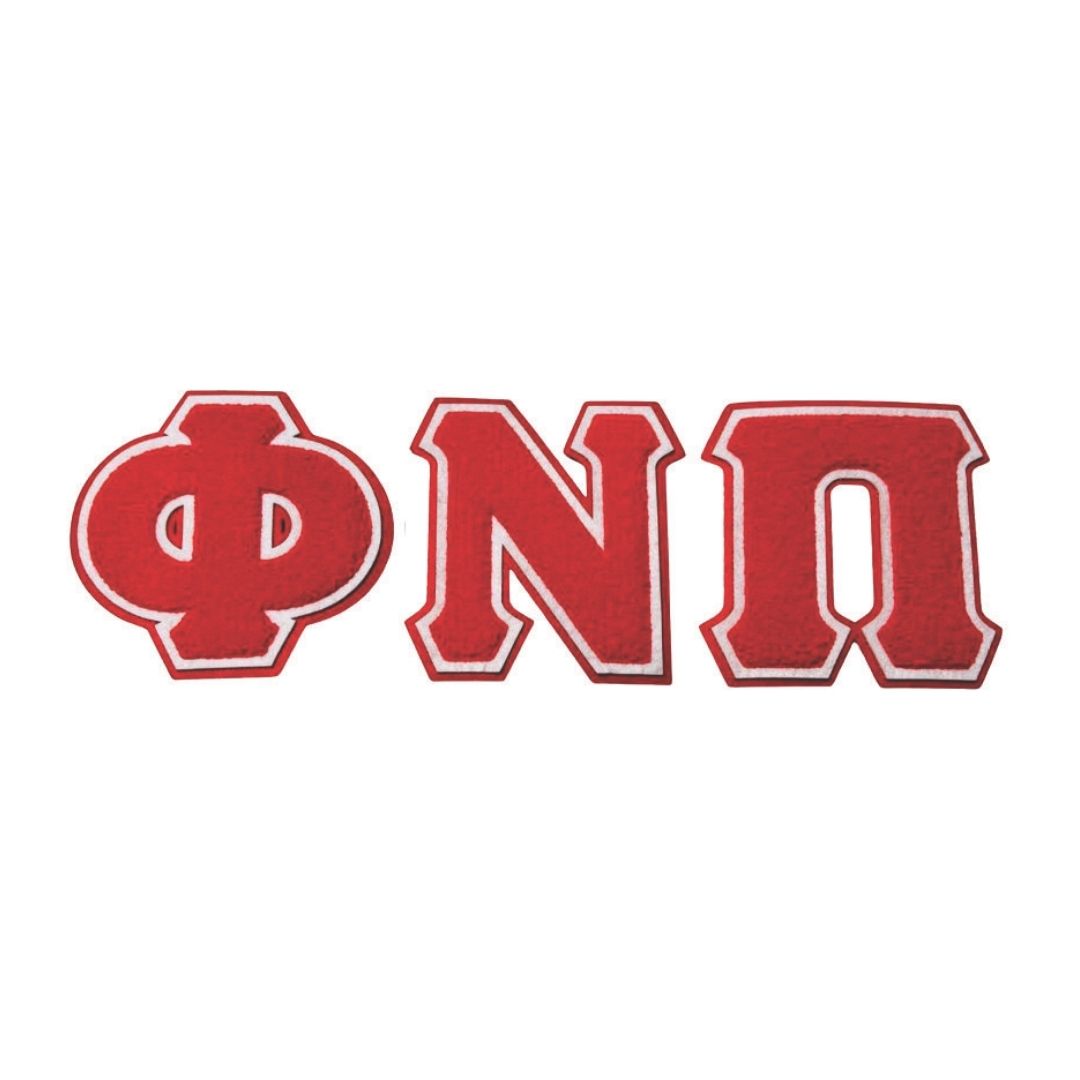 Phi Nu Pi Chenille Patch