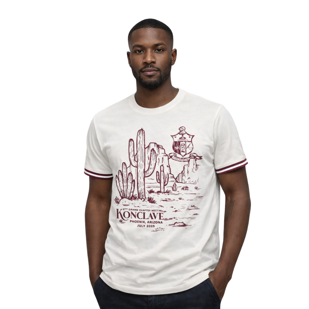 Kappa Alpha Psi 87th Grand Chapter Meeting Ringer Tee (Kream)