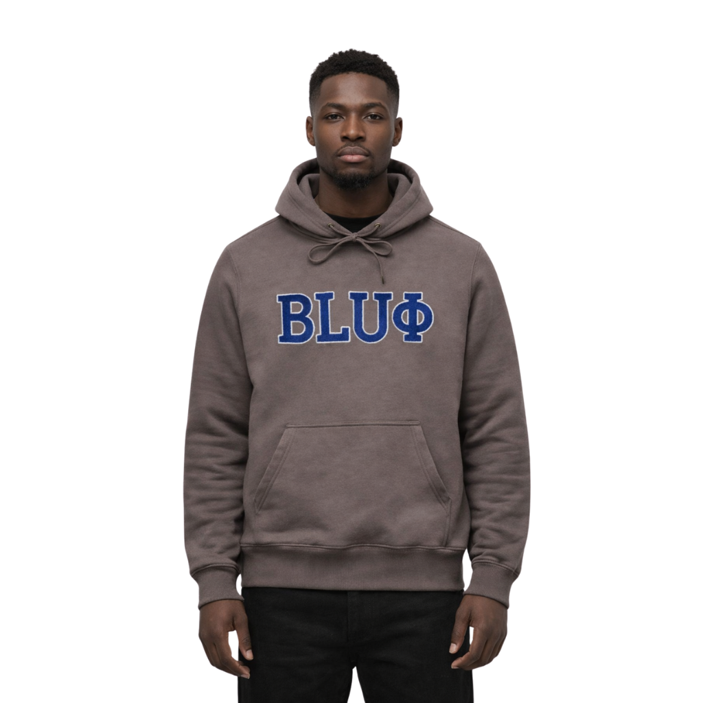 BLUΦ Chenille Hoodie (Charcoal)