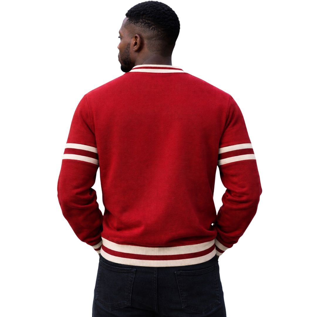 Kappa Nupe Krimson Chenille Crewneck
