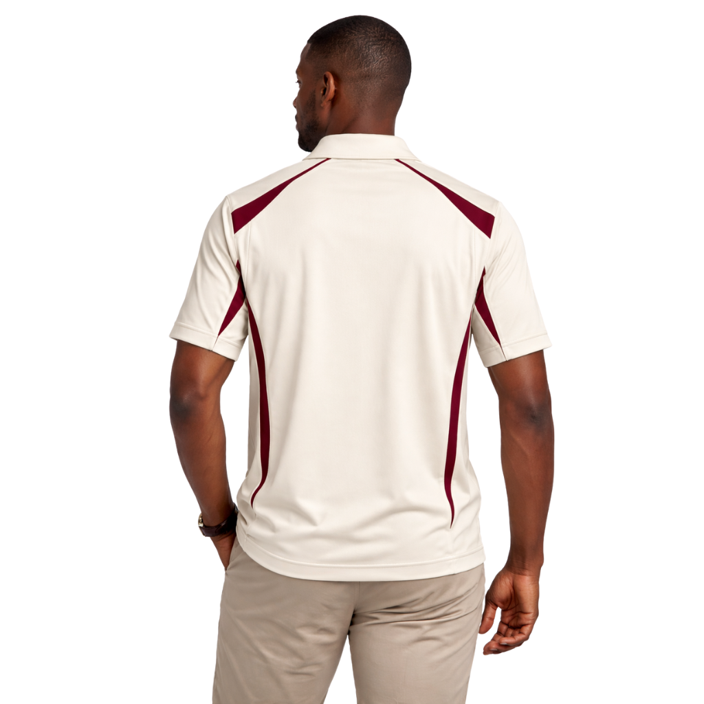 Kappa Alpha Psi 50 Year Member DriFit Polo Shirt (Kream)