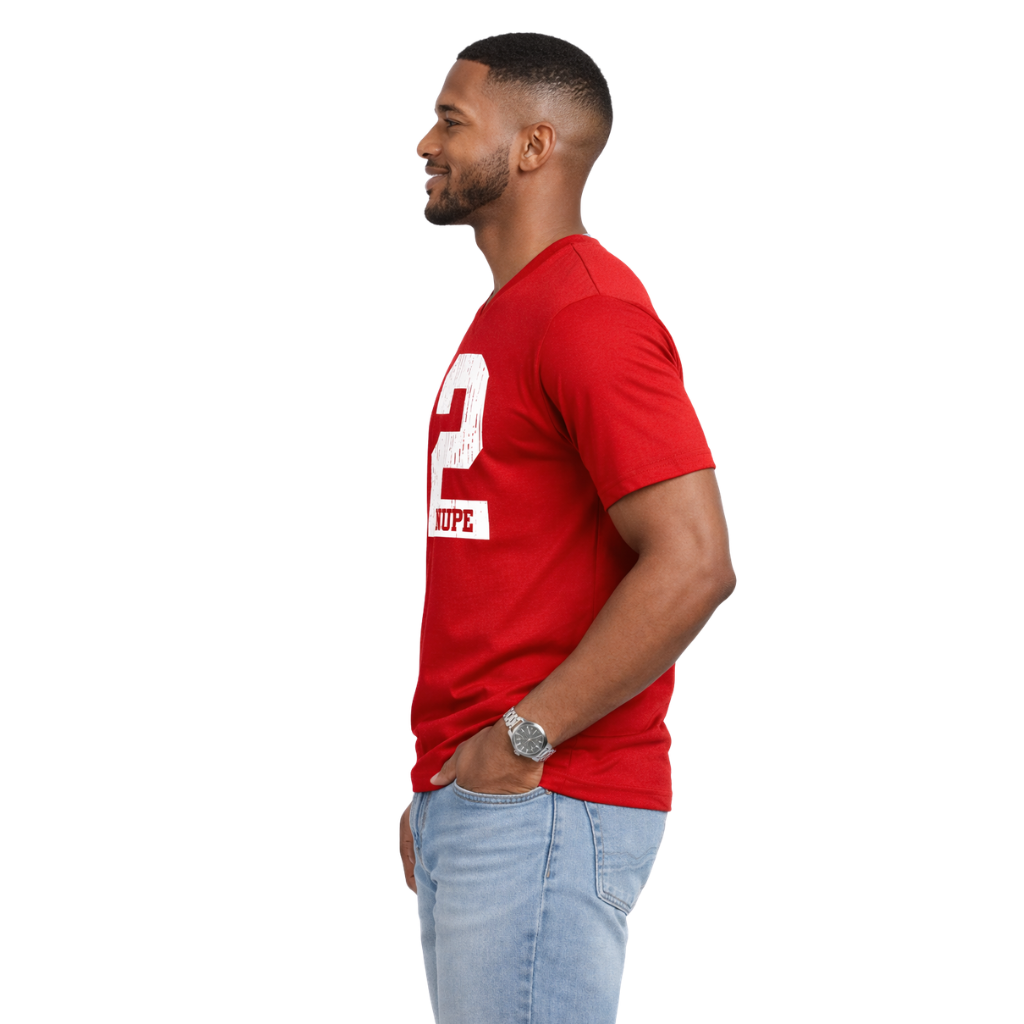 Kappa Alpha Psi #2 Klub V-Neck Tee (Red)