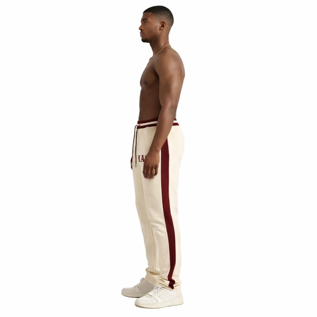 Kappa Cream Air Tech Fleece Warm Up Pants